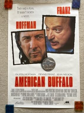 Vintage 1995 American Buffalo Movie Poster (B)